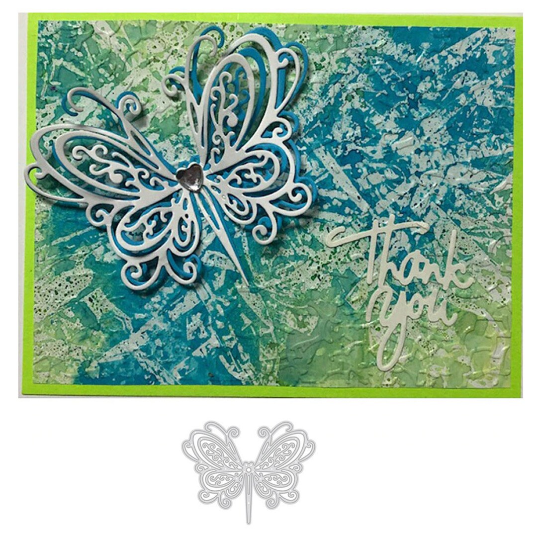 Butterfly Card Die Cuts Metal Cutting Die,paper Craft Cutting Die ...