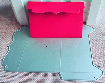 Pocket Bag Envelope Metal Cutting Die,Paper Craft Cutting Die, Stencil,Scrapbooking Dies,DIY Card Making,Die Cut