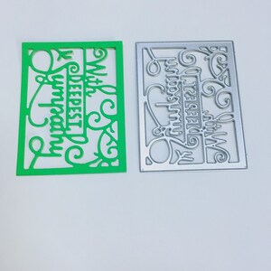 Komfort Worte Metall schneiden sterben, Papier Handwerk schneiden, Schablone, Scrapbooking stirbt, DIY-Karte machen, sterben geschnitten
