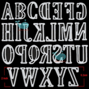 26 Capital Alphabet Metal Stirbt Buchstaben Stanzformen Geschnitten für DIY Scrapbooking Fotoalbum Embossing stirbt Schablonen Papier A-Z