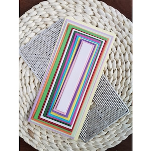 14PCS Tarjetas de visita Troquelado Papel Artesanal Troquel de Corte, Stencil,Troqueles de Scrapbooking,Fabricación de Tarjetas diquería,Troquelado