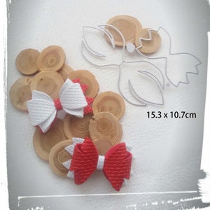 Bowknot Bow Tie Metal Cutting Die,Paper Craft Cutting Dae, Stencil,Scrapbooking Dies,Die Card Fai da Te,Taglio Die