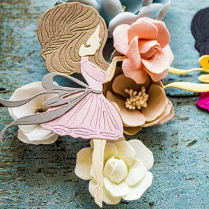 Cute Dress Girl Metal Cutting Die,Paper Craft Cutting Die, Stencil,Scrapbooking Dies,DIY Card Making,Die Cut