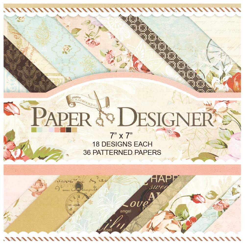 New Lotus Paper 7x7 Scrapbook Cardstock Collection Kit Etsy UK