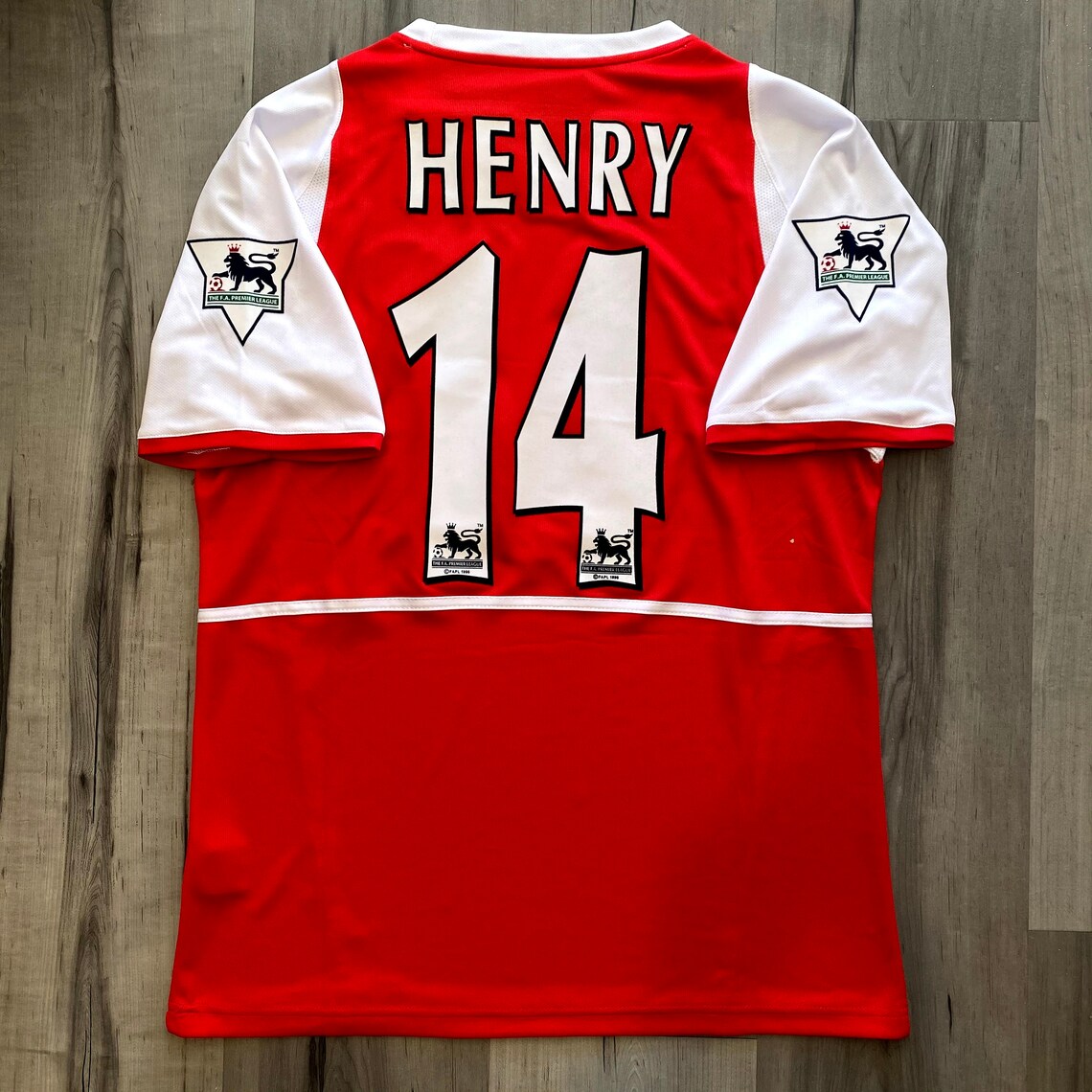 04/05 Thierry Henry Retro Arsenal Home Jersey 2002-2005 Men | Etsy