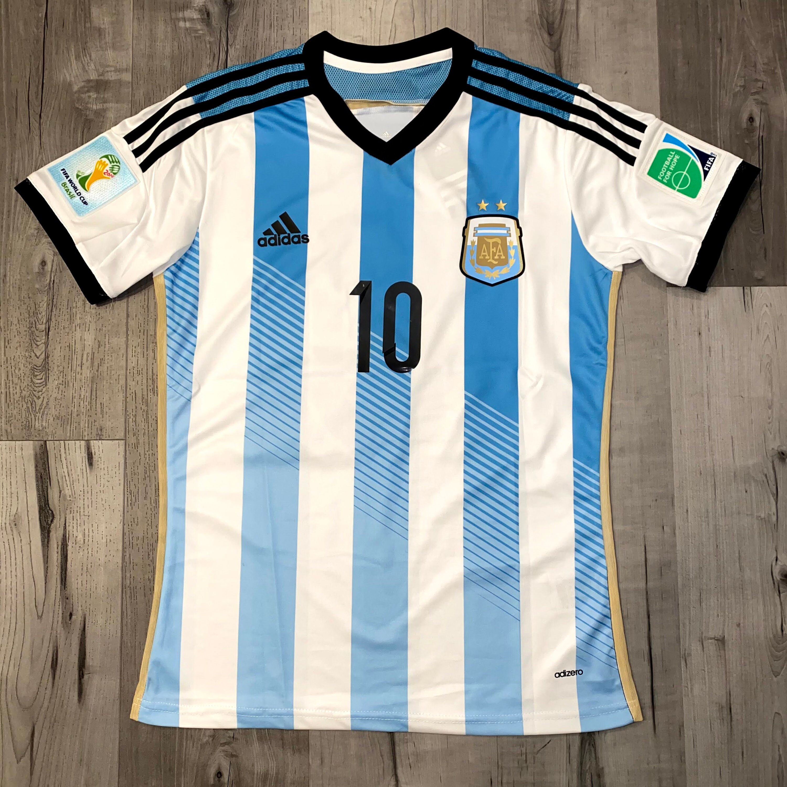 Messi 2014 World Cup Home Jersey Argentina Home 2014 World Cup | Etsy