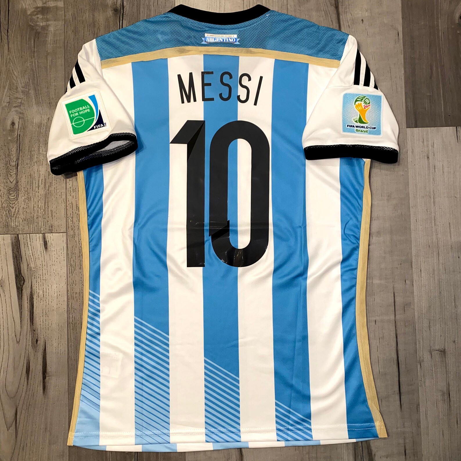Messi 2014 World Cup Home Jersey Argentina Home 2014 World Cup | Etsy