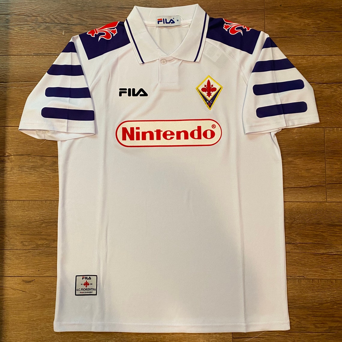 fiorentina retro shirt nintendo