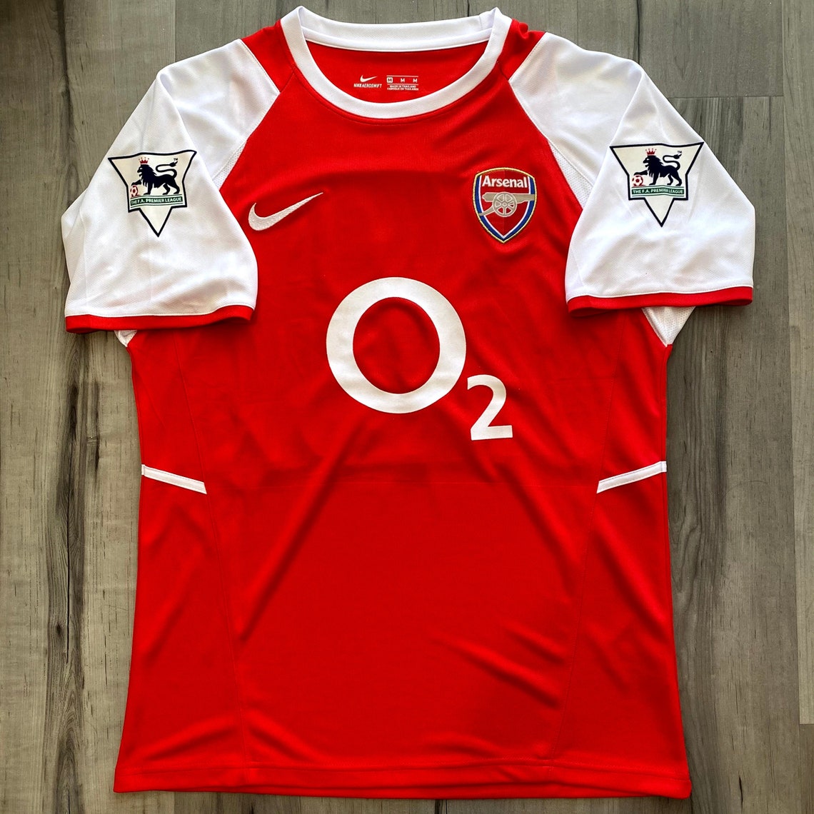 04/05 Thierry Henry Retro Arsenal Home Jersey 2002-2005 Men | Etsy