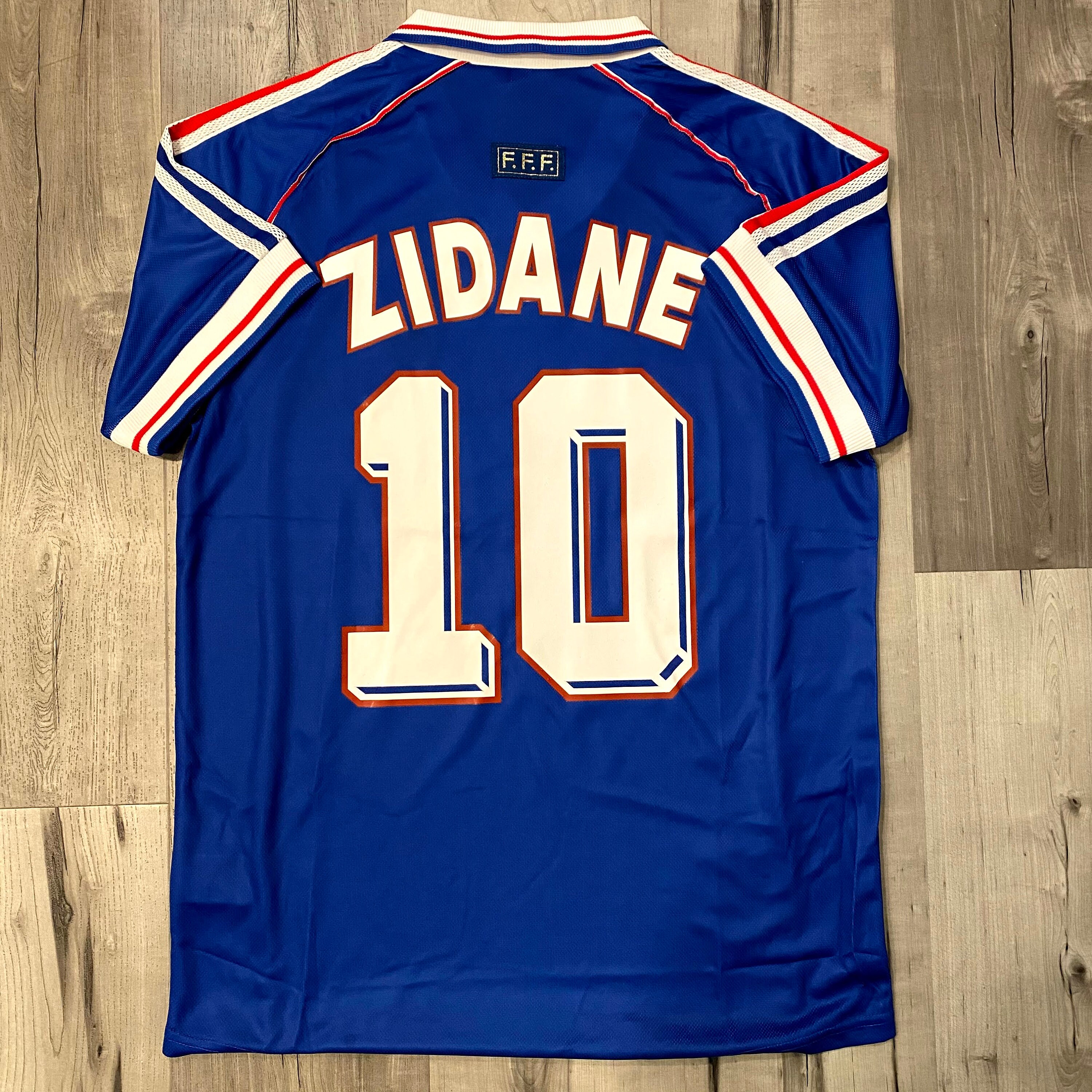 Zidane France 98 World Cup Jersey Mens Retro. Medium. 1998 Etsy