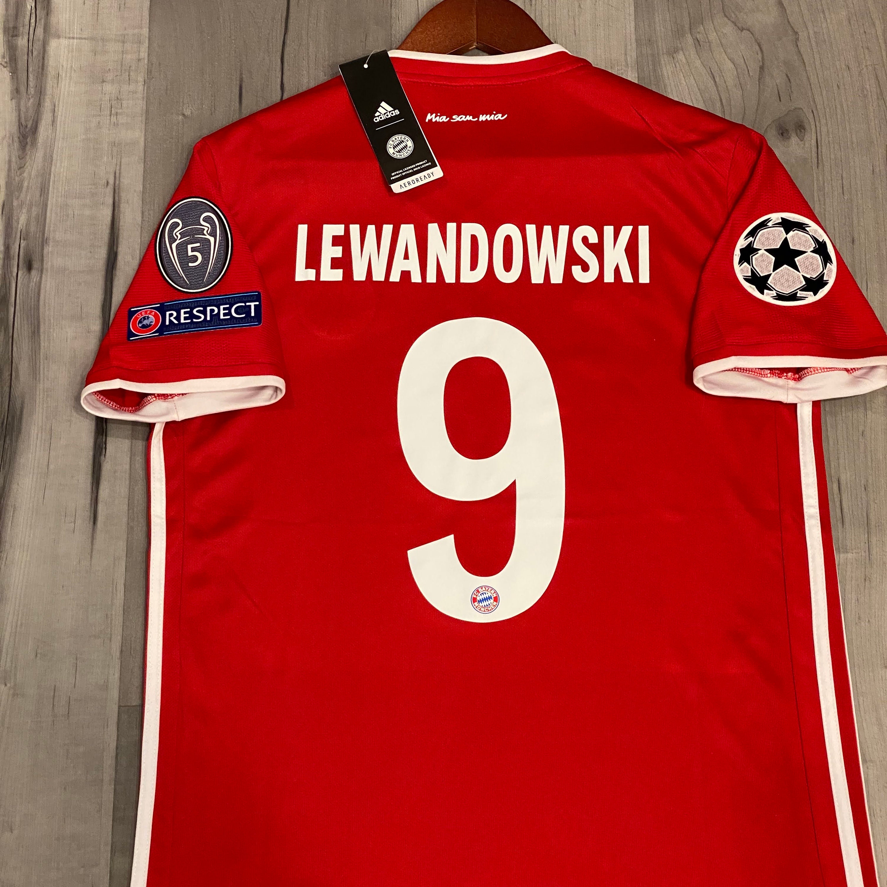 Robert Lewandowski Bayern Munich Final Lisbon 2020/21 Red Home | Etsy