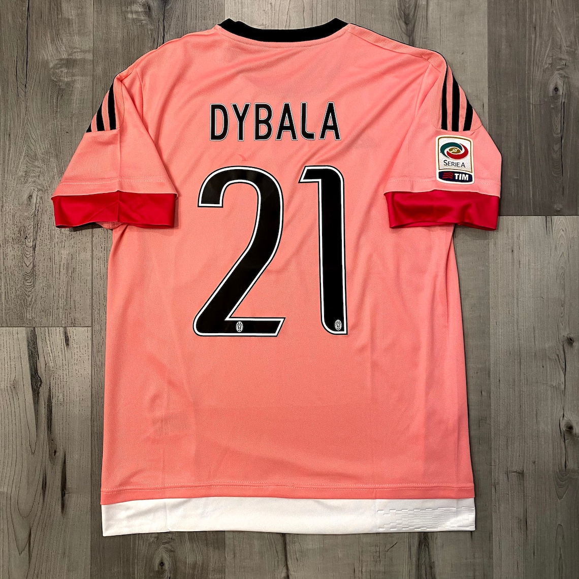 Dybala Pink Juventus Retro 201516 Third Jersey Retro Soccer Etsy
