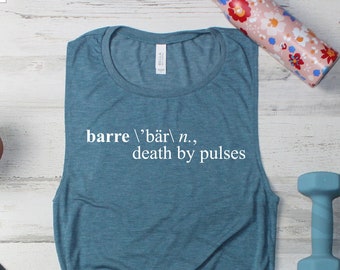 Funny Barre Tank, Women's Barre Tank Top, Barre Shirts Women Gym Tank Funny Barre Shirt Pure Barre  Gift for Her Workout Gifts