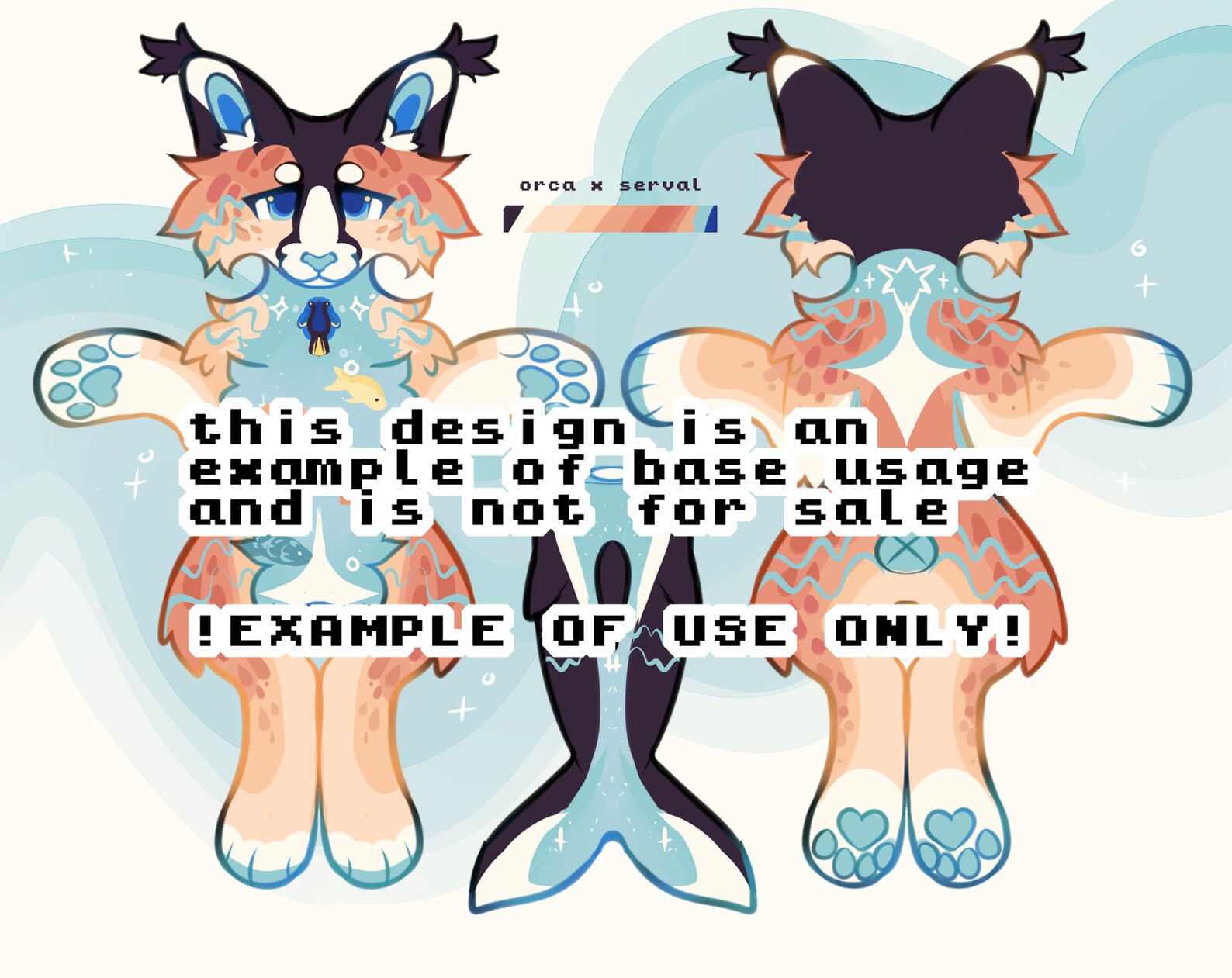 Back and Front Reference Sheet - Base / Lineart - Etsy