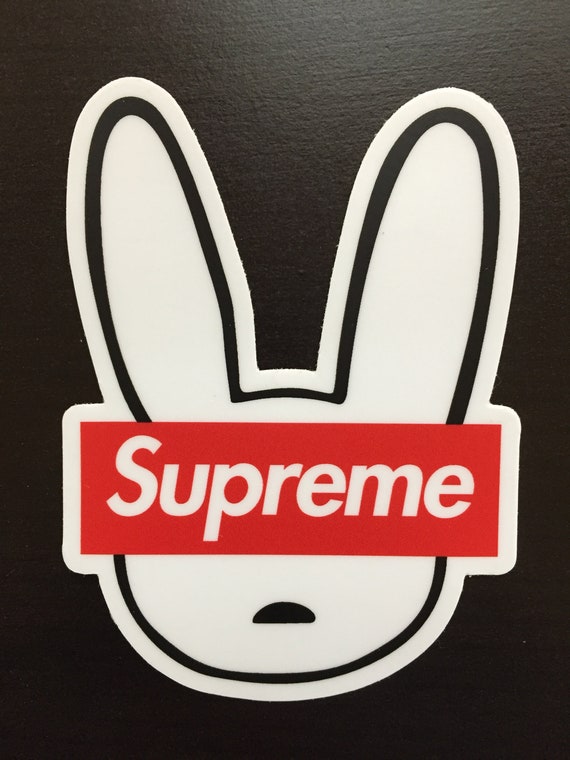 Bad Bunny Vinyl Sticker Bad Bunny Stickers Vinyl Stickers Etsy