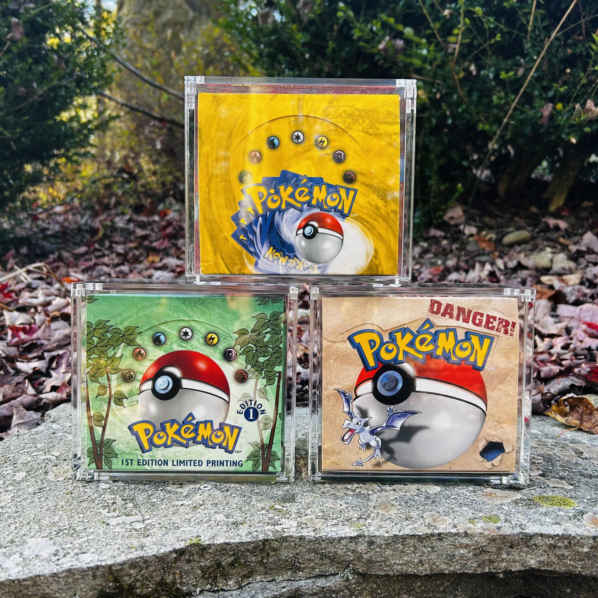 Magnetic Acrylic Card Case Premium Magnetic Acrylic Pokemon Booster Pack  Display Case - Protective & Clear Etb Acrylic Case