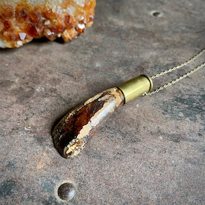 Buffalo Tooth Necklace, Animal Tooth Necklace, Bison Tooth, Exotic Necklace, Water Buffalo, Necklace Wild, Necklace Buffalo, Wild Jewelry