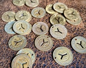 ニューヨーク市地下鉄トークン1枚、10セント硬貨サイズ、ジュエリー 