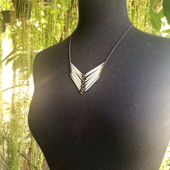 native american porcupine quill necklace