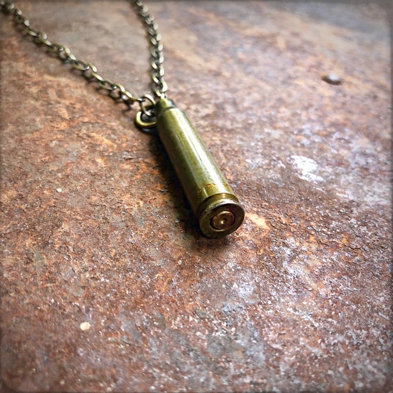 Necklace Bullet, Necklace for Boyfriend, Gun Slinger, Necklace for
