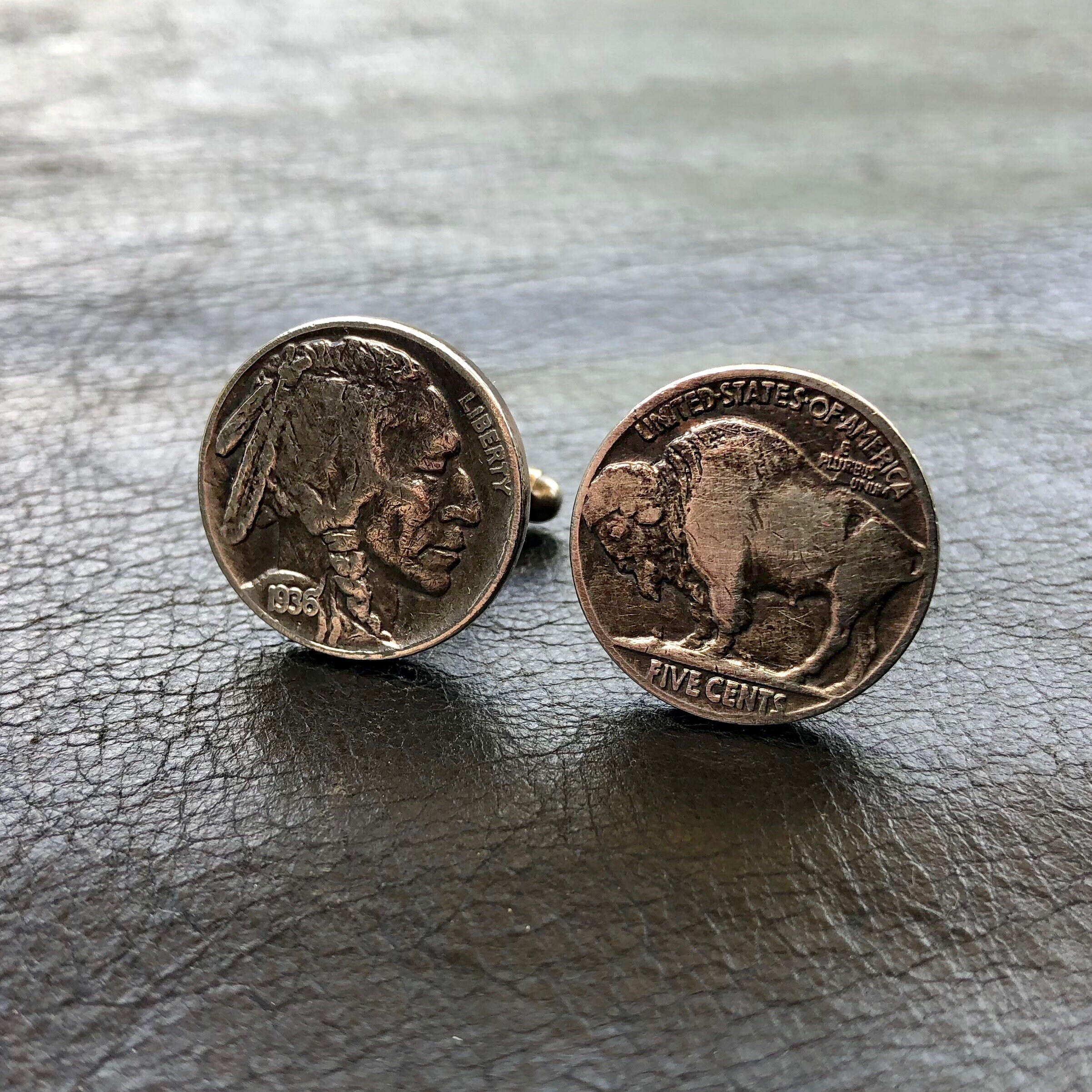BUFFALO NICKEL pièce 5 cents Américain 1935 intacte très belle BUFFALO NICKEL pièce 5 cents Américain 1935 intacte très belle