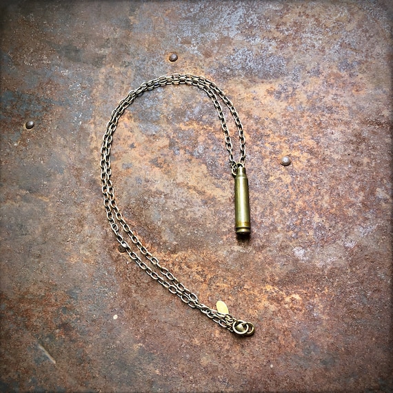 Necklace Bullet, Necklace for Boyfriend, Gun Slinger, Necklace for