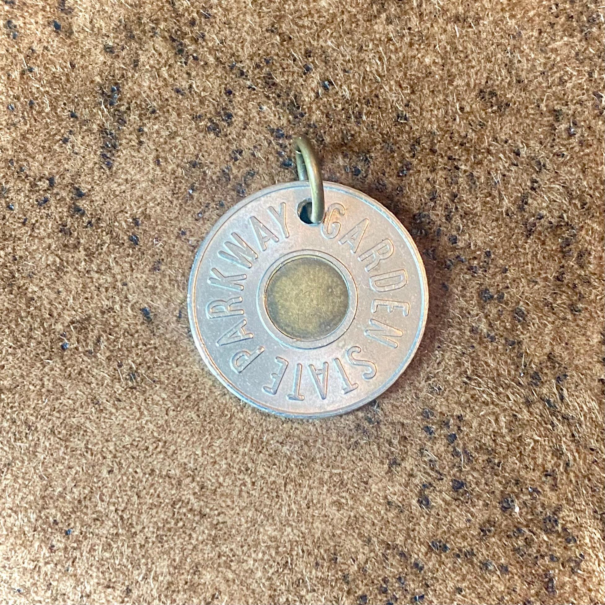 Garden State Parkway Token, Vintage New Jersey Toll Road Token