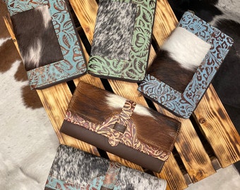 Cowhide Chic Wallets