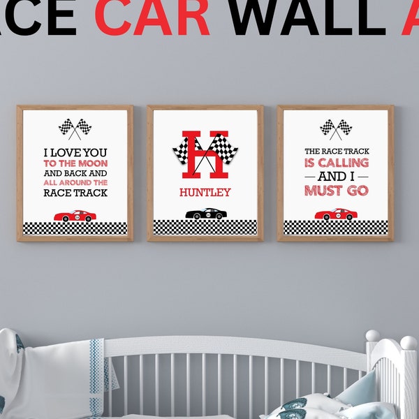 Race Car Nursery Etsy