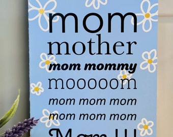 Instant Download Funny Mother's Day card – thank you greeting card – daisy card – last minute cards – Mothers Day Quotes About Being a Mom