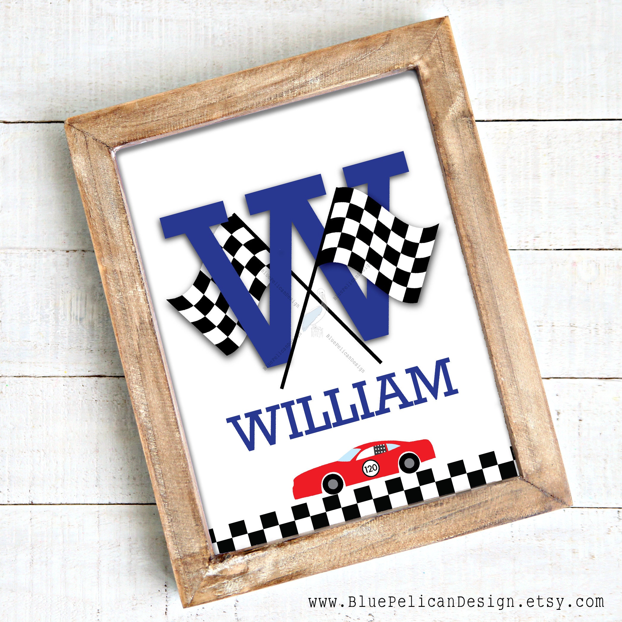 Race Car Wall Art Race Car Boy Room Decor Car Bedroom - Etsy