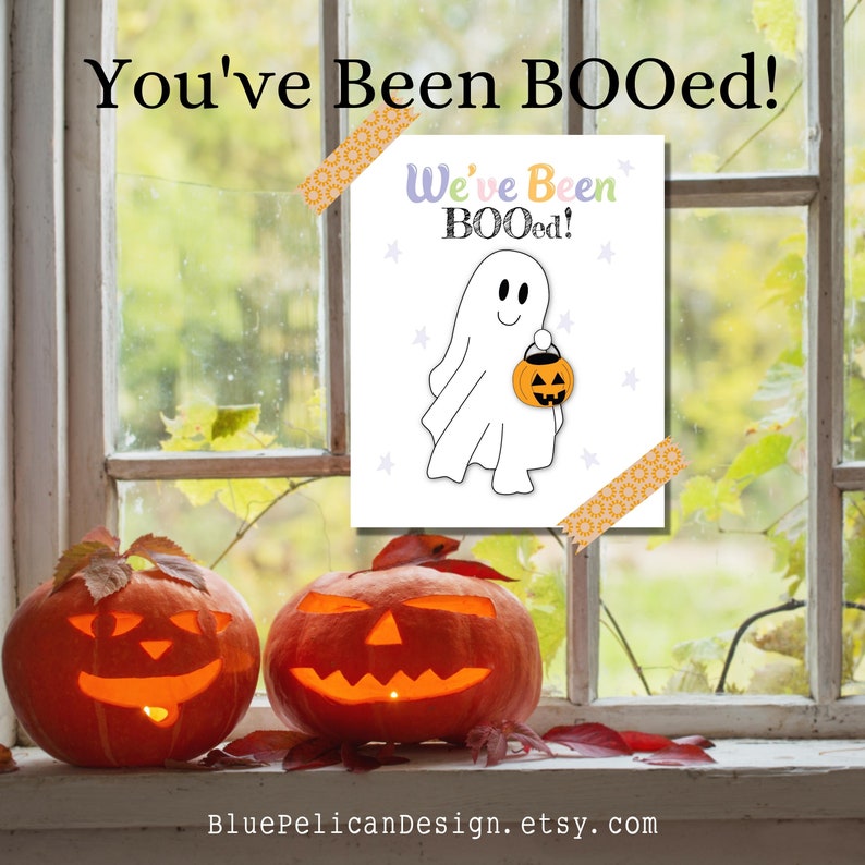 Printable Halloween Kit – You've Been Booed – Neighborhood Halloween ...