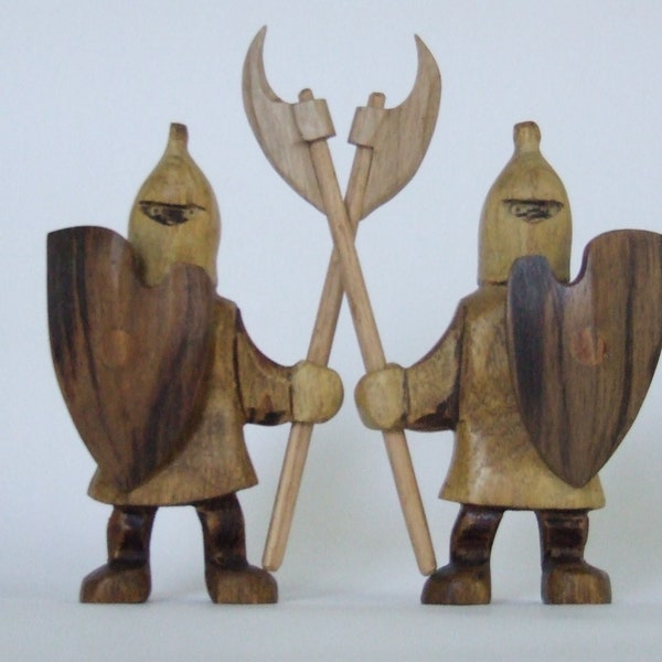 Wooden Medieval Guards