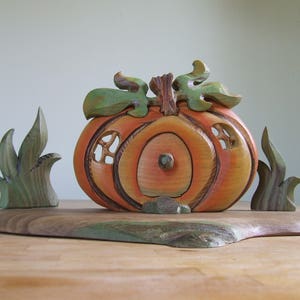Pumpkin House Set Wooden Toy