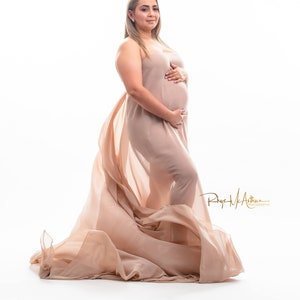 Chiffon Tossing Fabric Draping Maternity Sheer Silky See Through Photo Photography Shoot Prop Drape