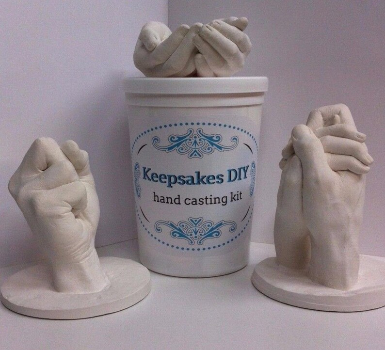 Keepsakes DIY Hand Casting Kit Plaster Wedding Gift Etsy