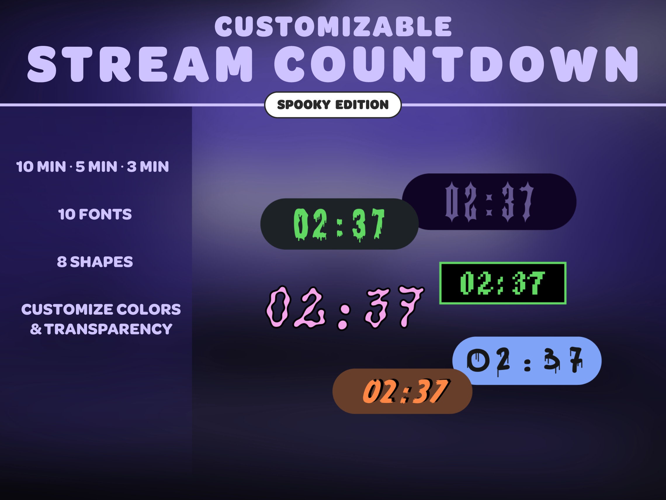 Countdown Timers For Live Streaming, How to Create A Custom Timer