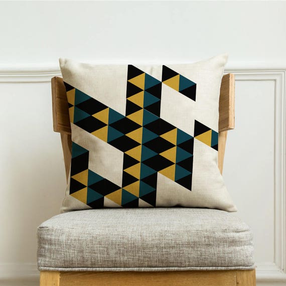 Fashion geometric diamond pillow Fashion geometric diamond pillow