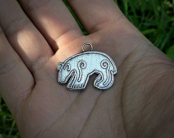 The Sacred Bear, Finno-Ugric Pendant, Pagan Art