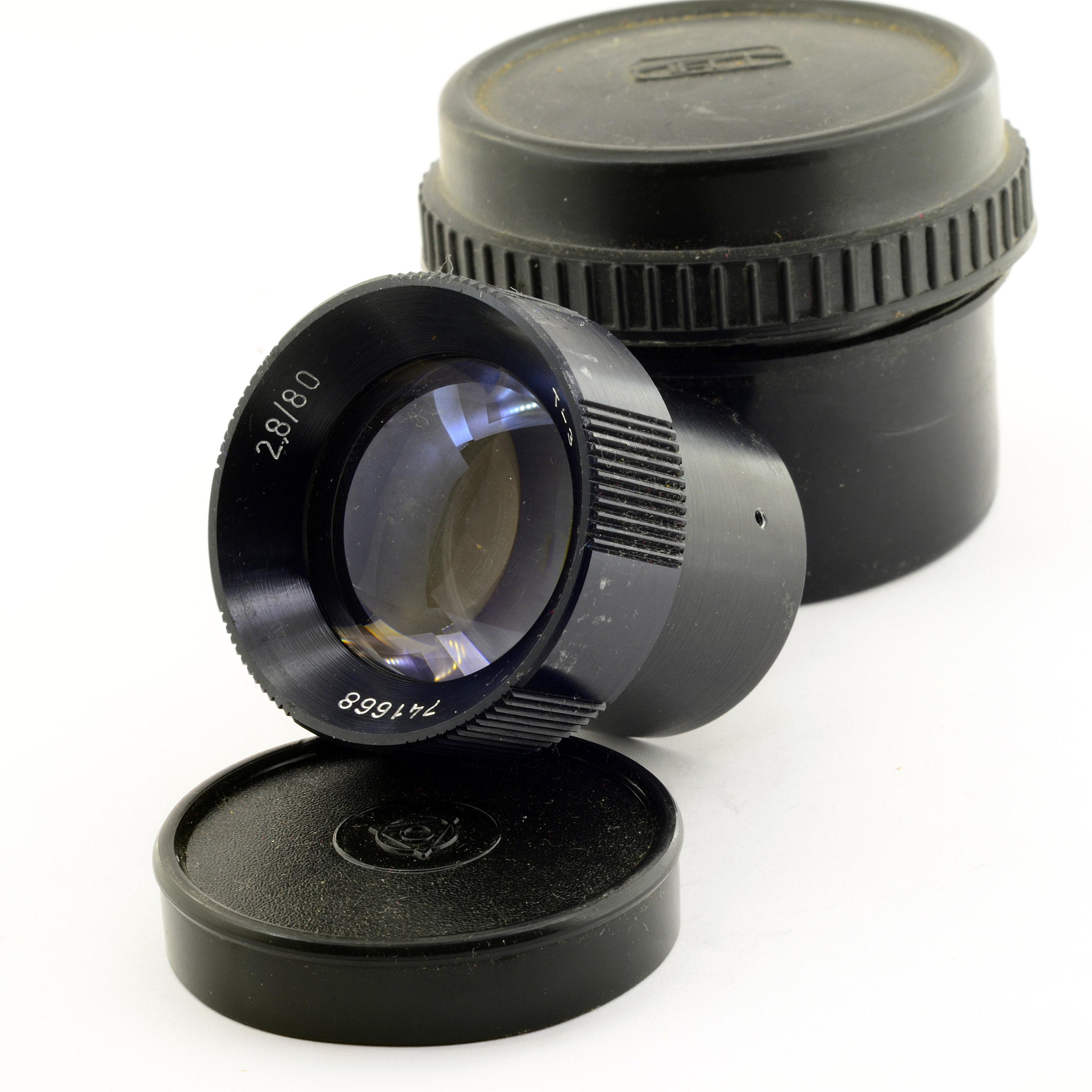 T3 80 mm f / 2.8 lens from the Soviet 35mm overhead projector Etsy