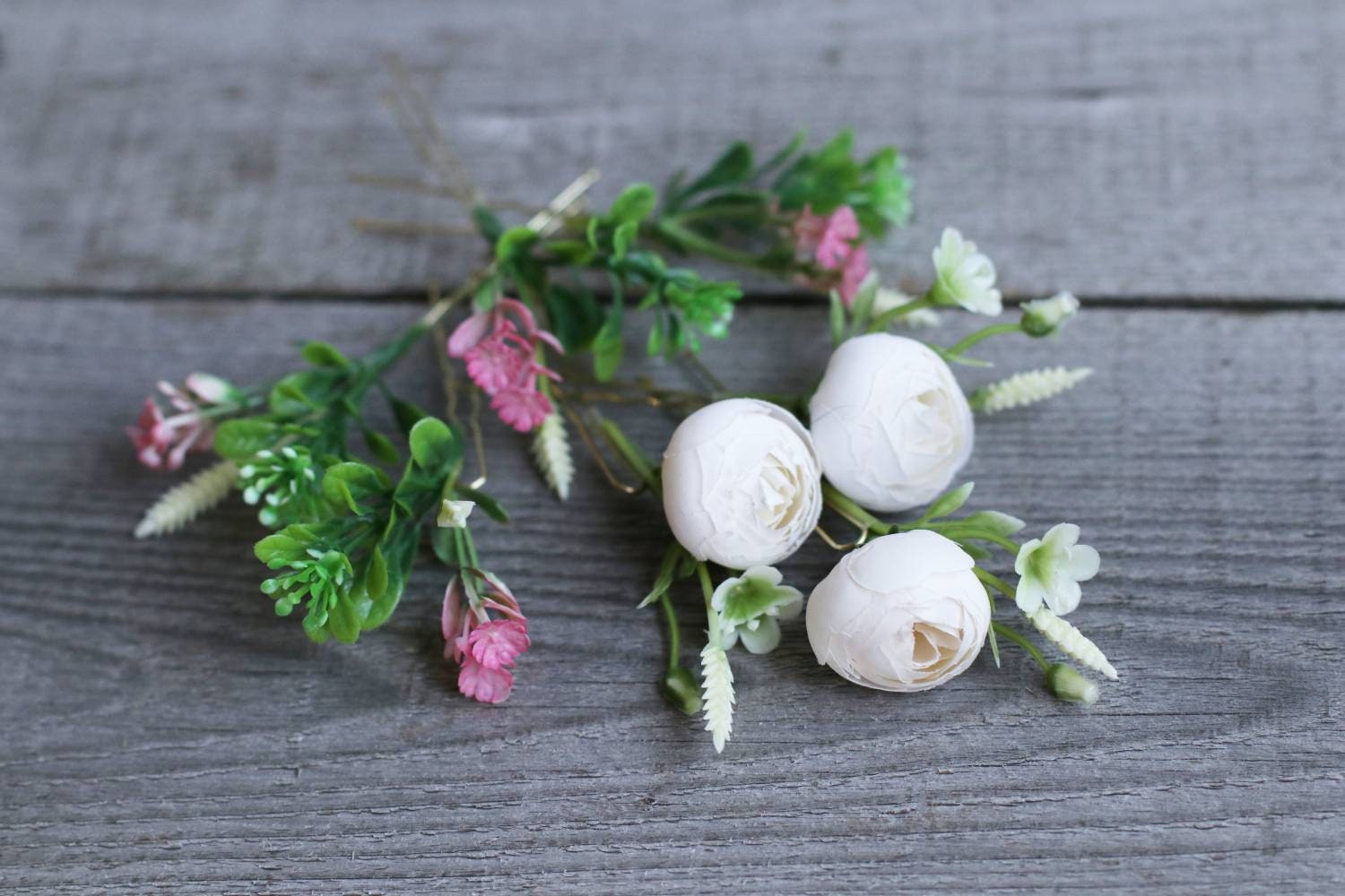 Pink wrist corsage girl corsage baby breath corsage bridal Etsy