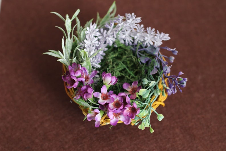Lavender nest for wedding rings