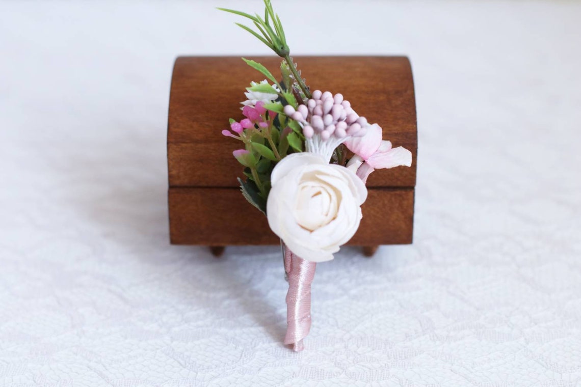 Pink wrist corsage girl corsage baby breath corsage bridal Etsy