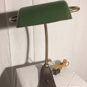 La Ferrailleuse / Table lamp / Mood lamp / Metal parts / Banker's lamp image 5