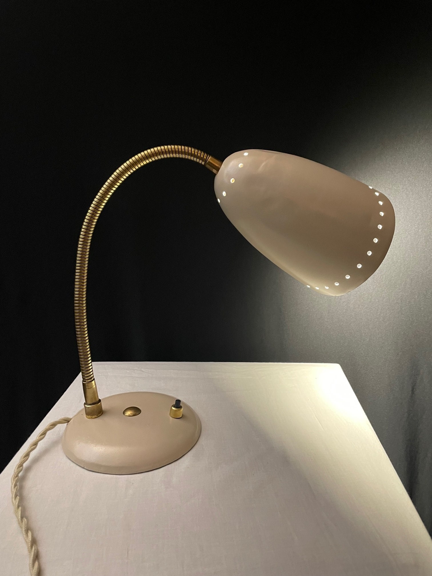 Lampe de Bureau/Vintage Lampe à Poser 1960-1970