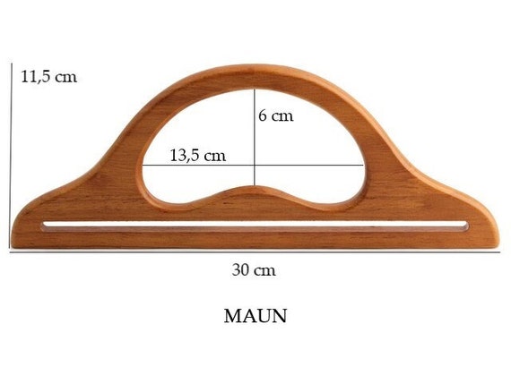 ASAS DE MADERA PARA BOLSOS