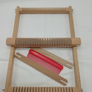 Weaving loom,tapestry loom,wall art,woven wall hangings,craft supply,weaving kit,gift idea,weaving tool,christmas gift,Patterns & How To.