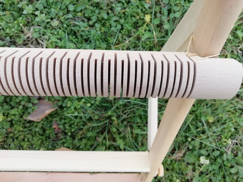 Weaving Loom With Heddle Bar Beech Wooden Lap Frame With Etsy