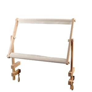 Multi-function Beech Embroidery Frame, Multi-layer Base, Needlepoint crewel stand, Tapestry frame, Needlework wooden stand, Embroidery frame