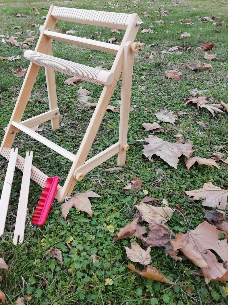 Weaving Loom Beginner Loom Kit Tapestry Weave Kit Weave Etsy